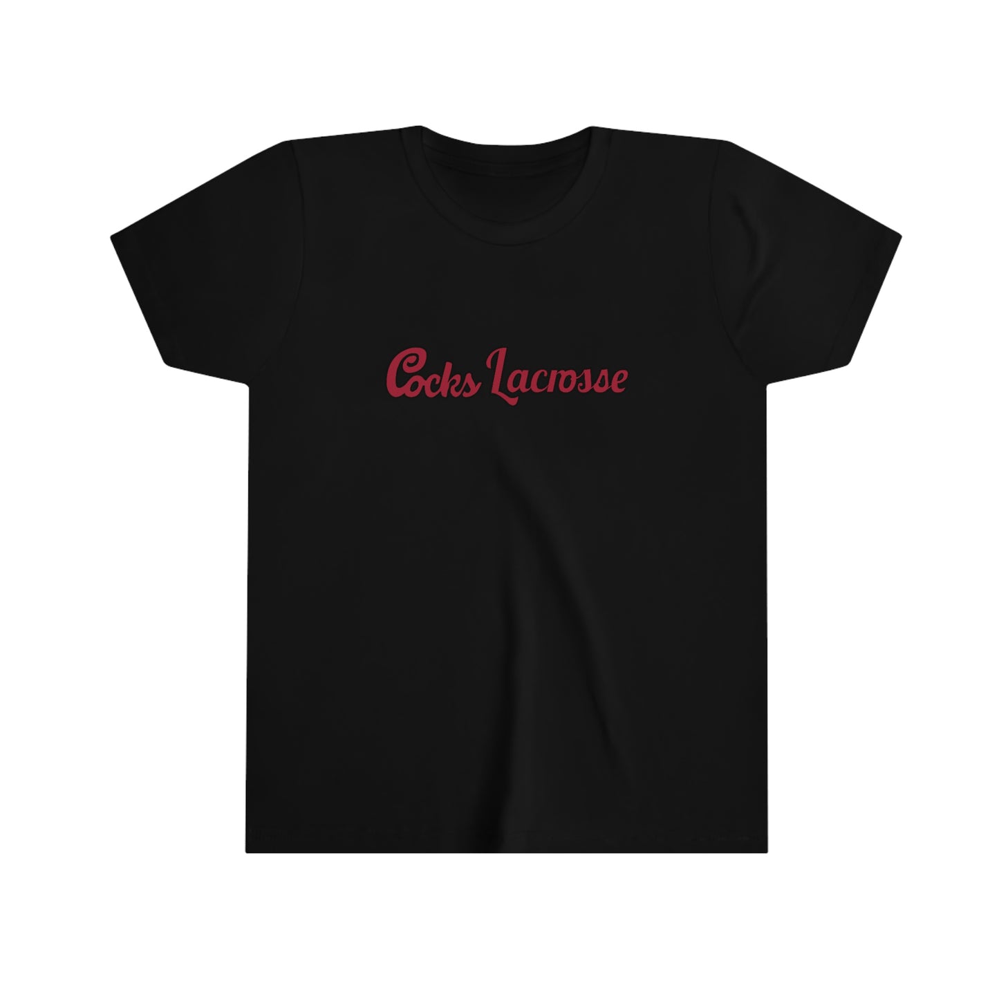 Youth Gamecocks Lacrosse Bella + Canvas Short Sleeve Tee
