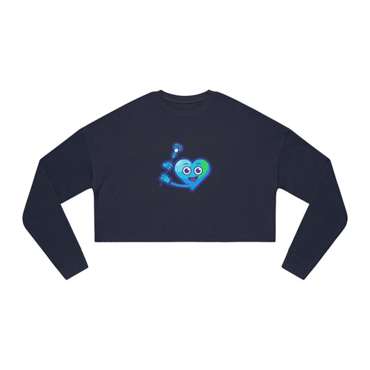 Women's Give & Go Bella + Canvas Cropped Sweatshirt