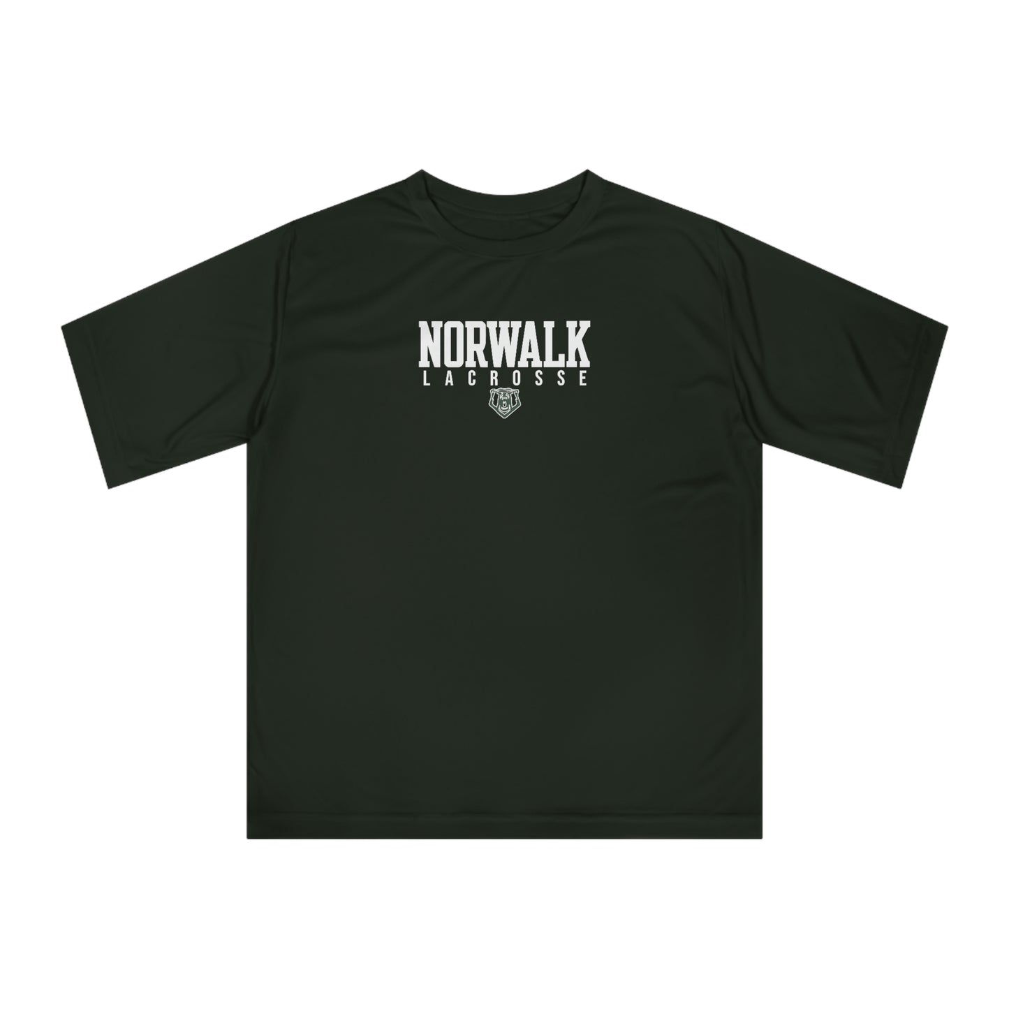 Adult Norwalk Lacrosse Team 365 Zone Performance T-shirt