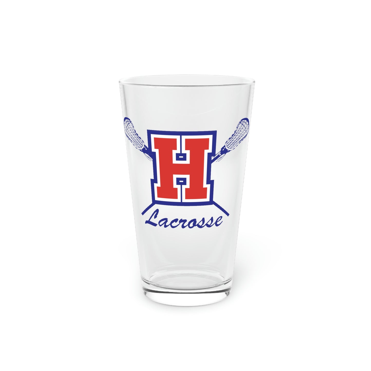 Hilhi Lacrosse Pint Glass