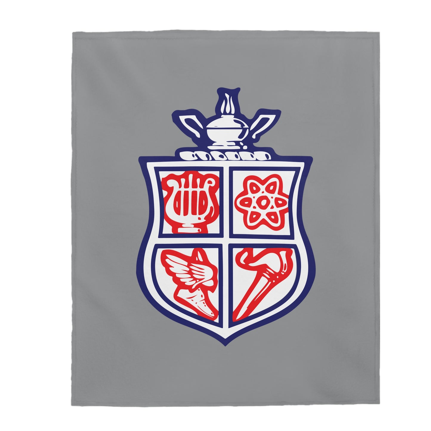 Simley Spartans Velveteen Plush Blanket