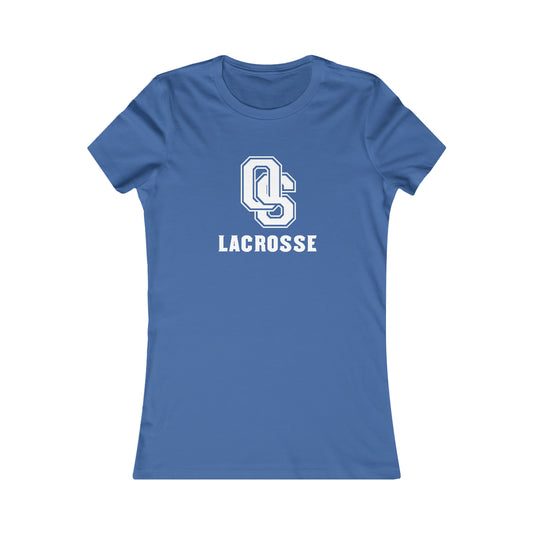 Women's Old Saybrook Lacrosse Bella + Canvas Short Sleeve Cotton Tee