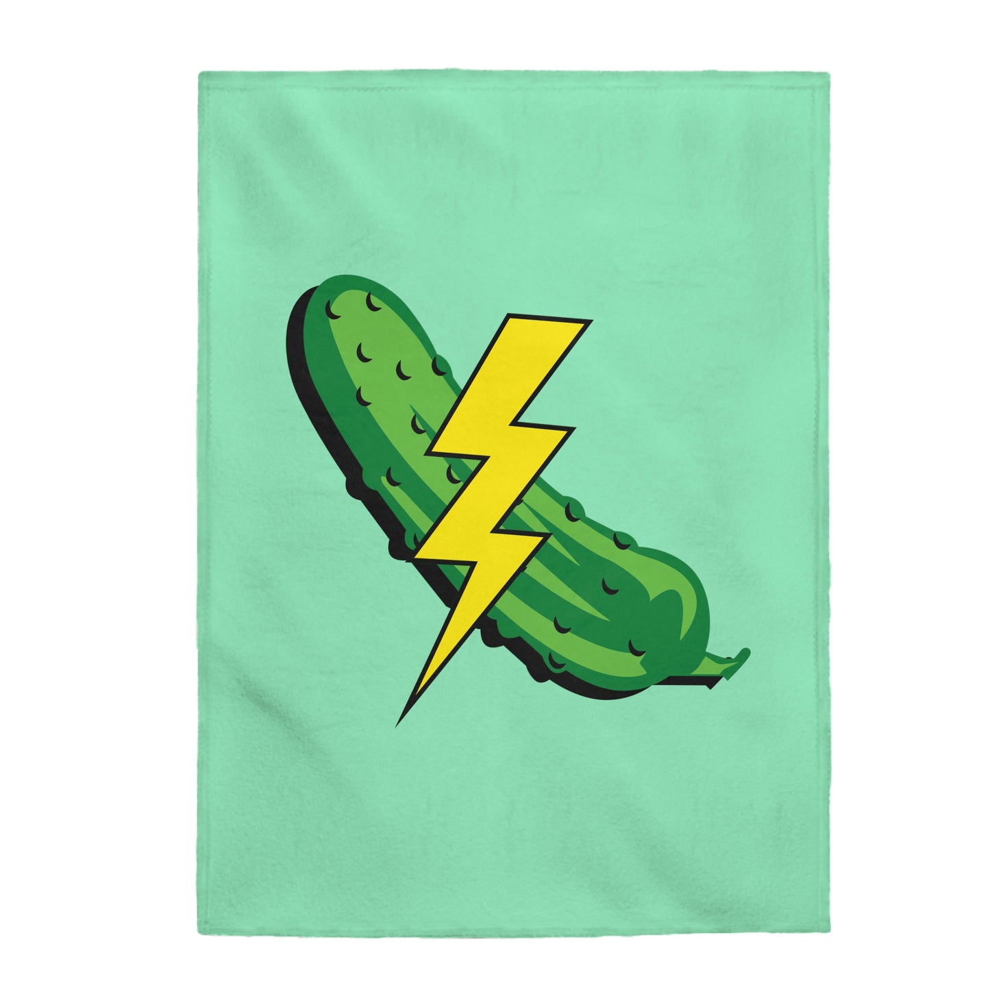 Electric Pickle Experience Velveteen Plush Blanket