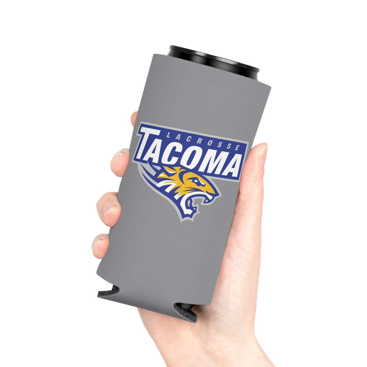 Tacoma Tigers Lacrosse Can Cooler 3-pack