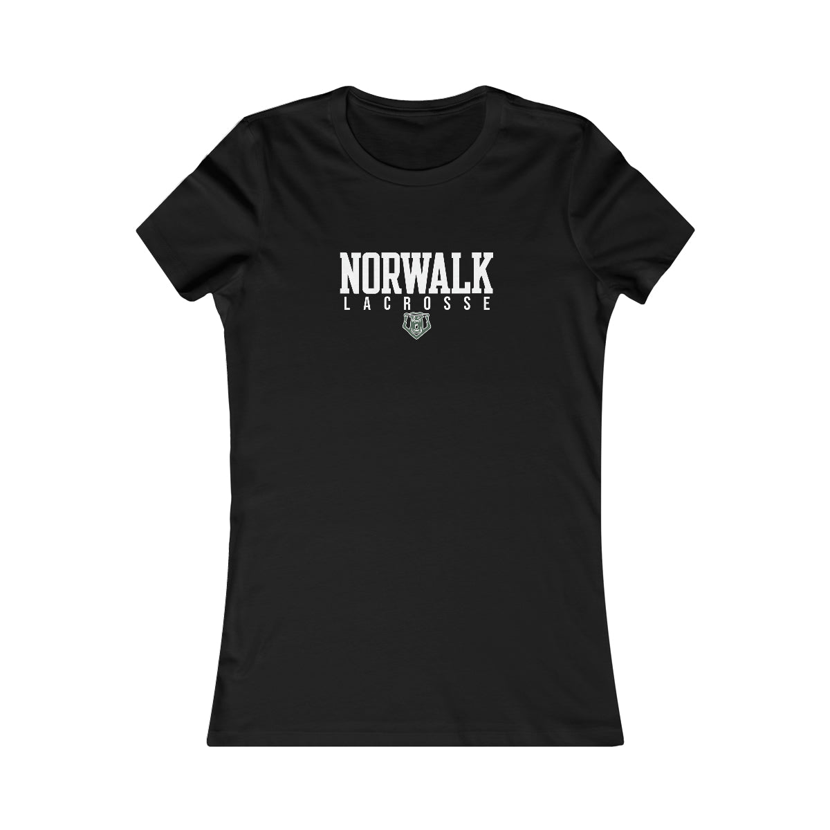 Women's Norwalk Lacrosse Bella + Canvas Short Sleeve Cotton Tee
