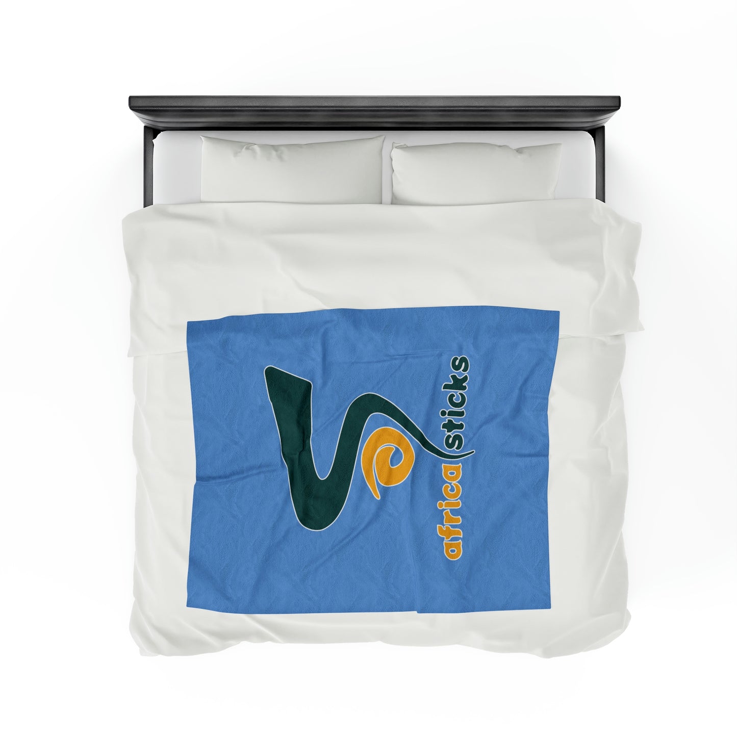 Africa Sticks Velveteen Plush Blanket