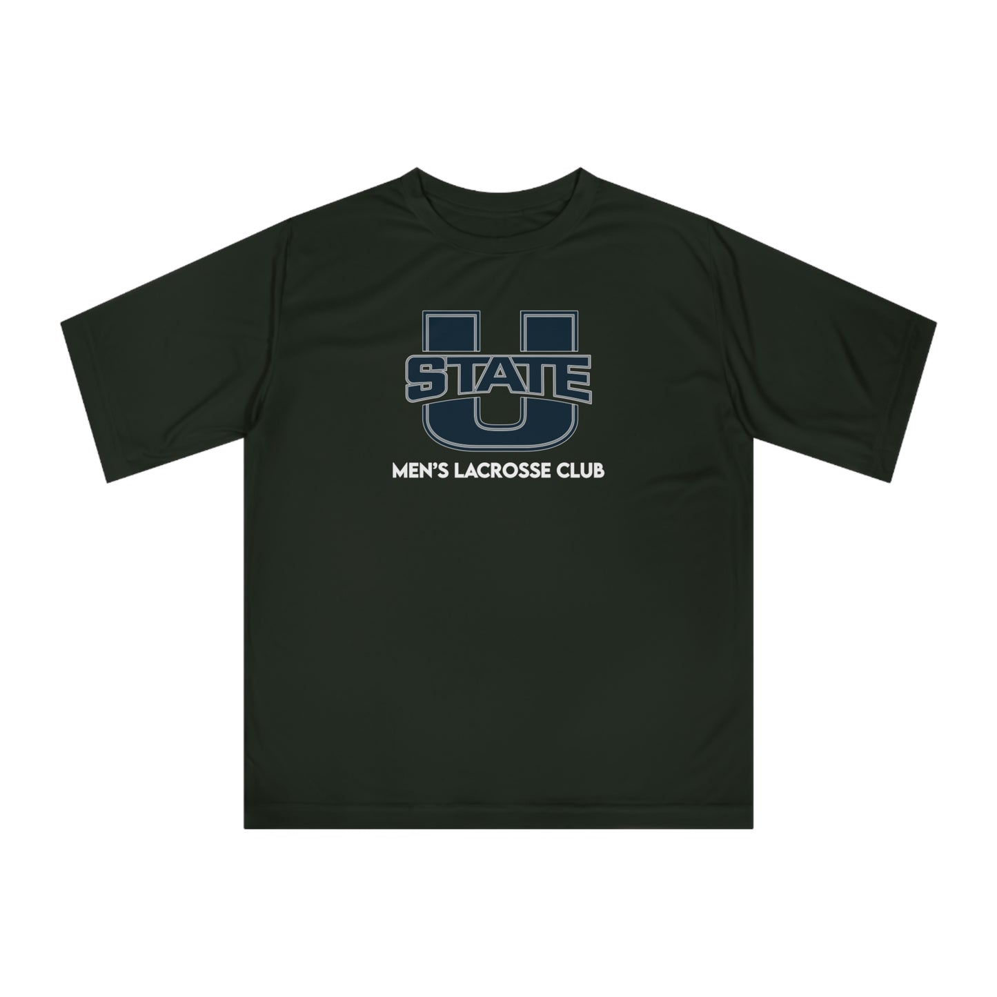 Adult USU Lacrosse Team 365 Performance T-shirt