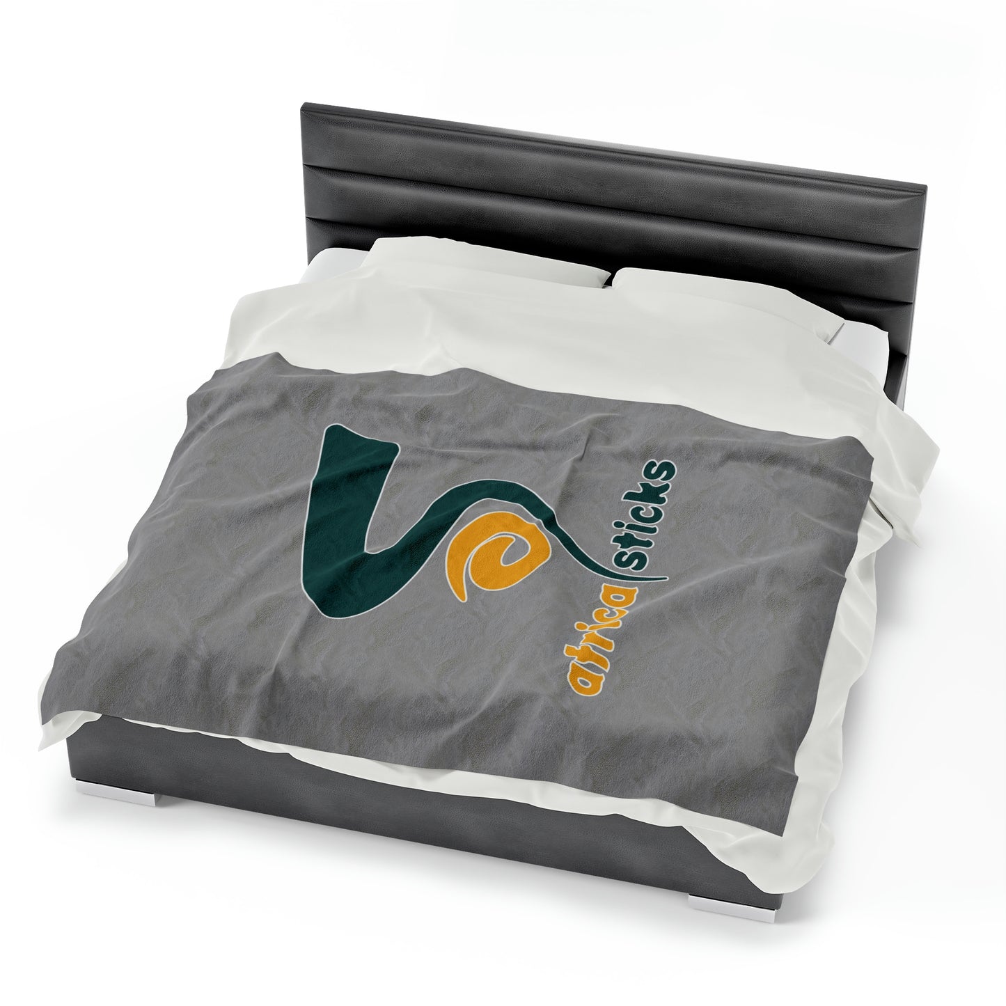 Africa Sticks Velveteen Plush Blanket