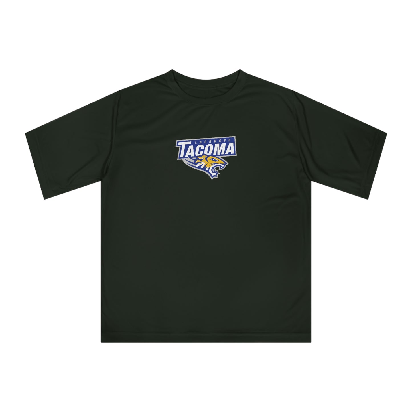 Adult Tacoma Tigers Lacrosse Team 365 Zone Performance T-shirt