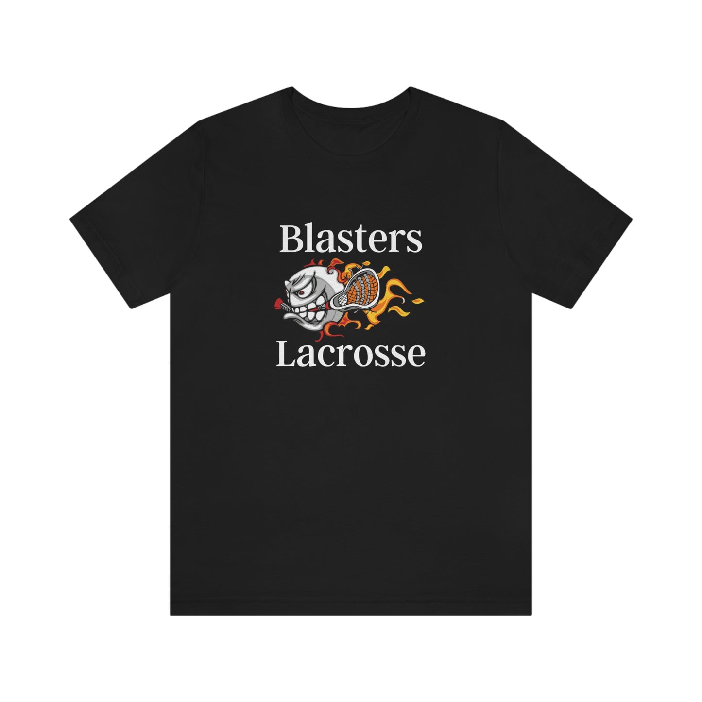 Adult Blasters MS Lacrosse Bella + Canvas Short Sleeve Cotton Tee