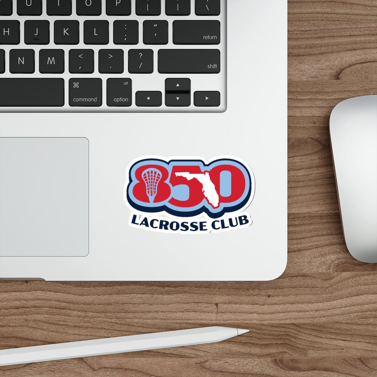 850 Lacrosse Die-Cut Sticker