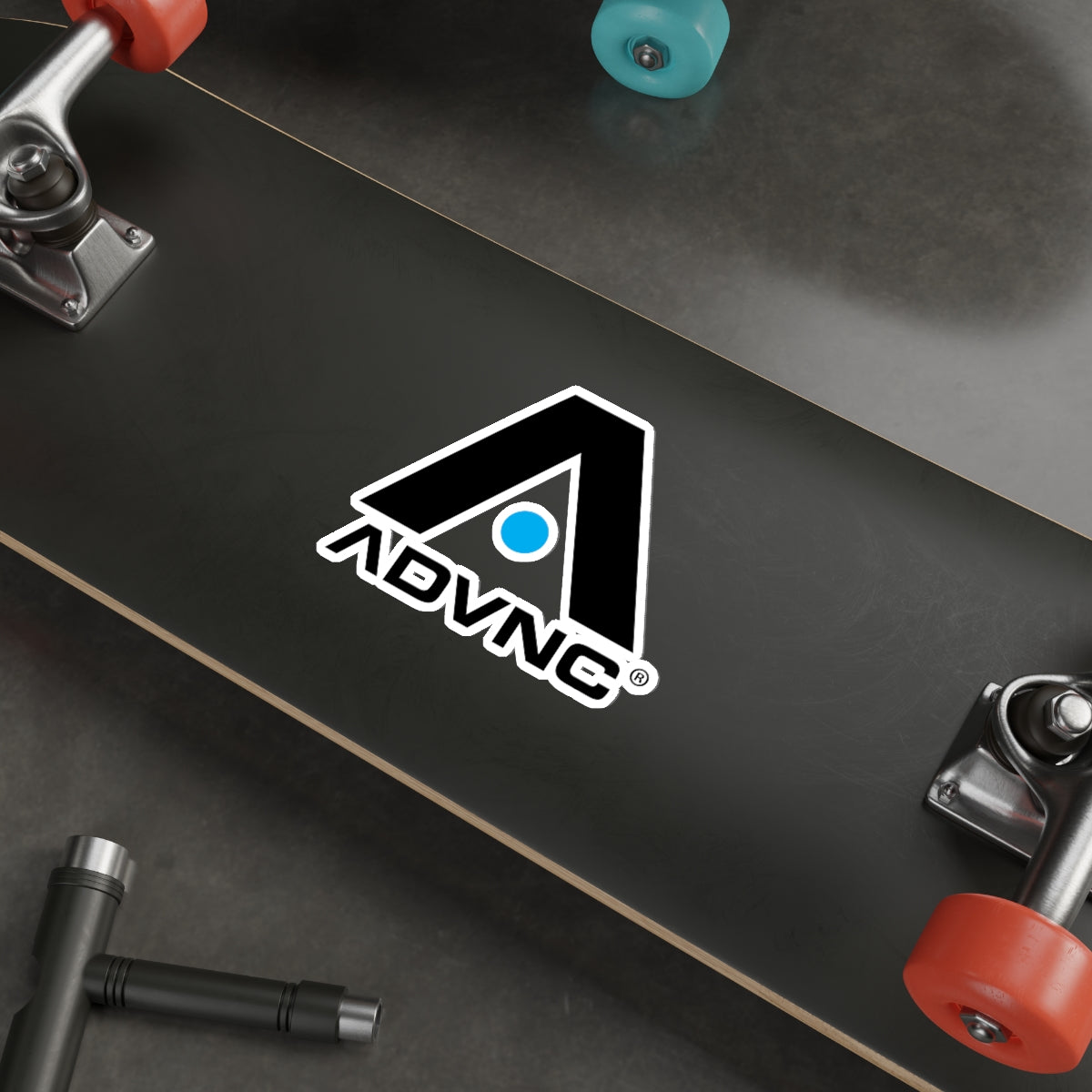 ADVNC Lacrosse Die-Cut Stickers