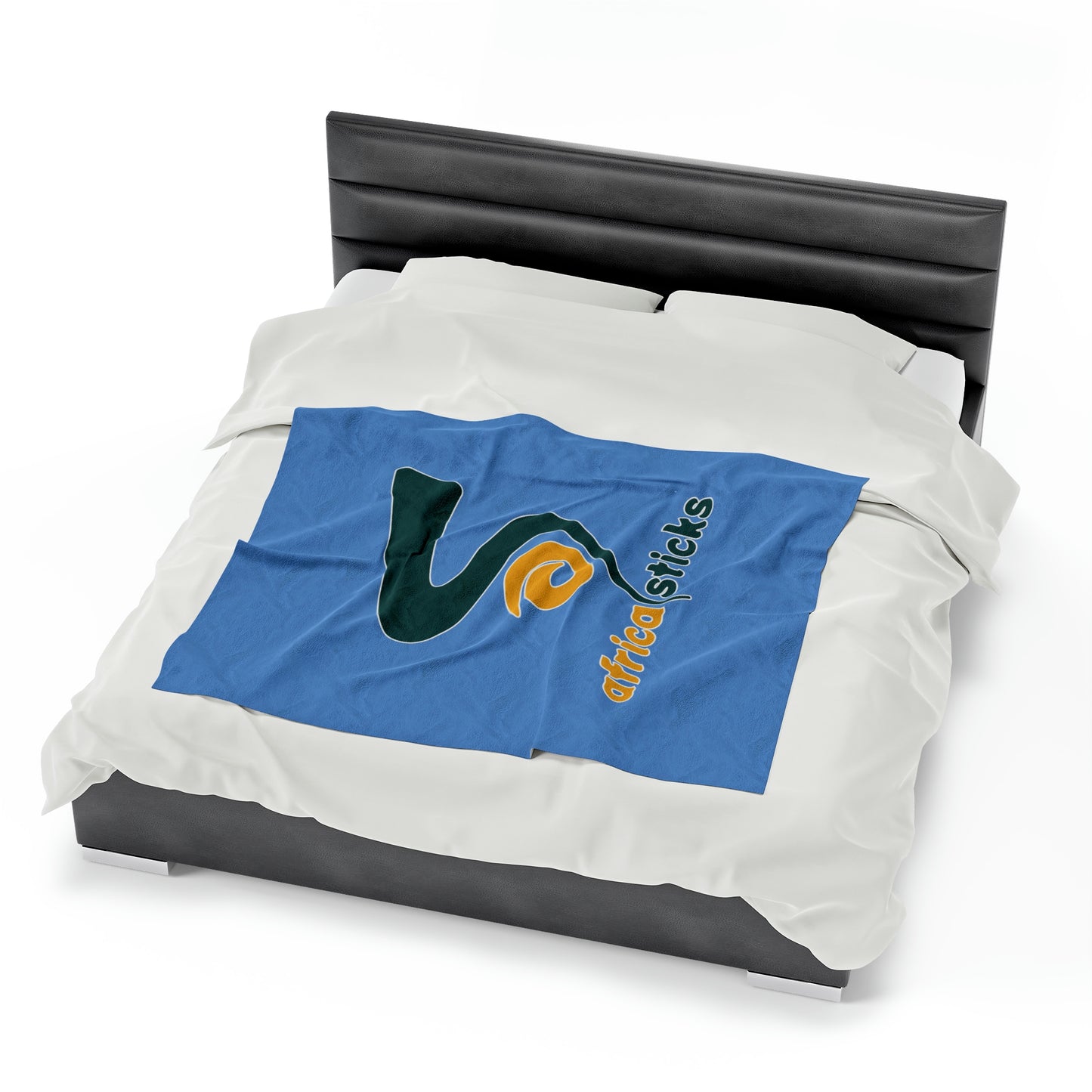 Africa Sticks Velveteen Plush Blanket