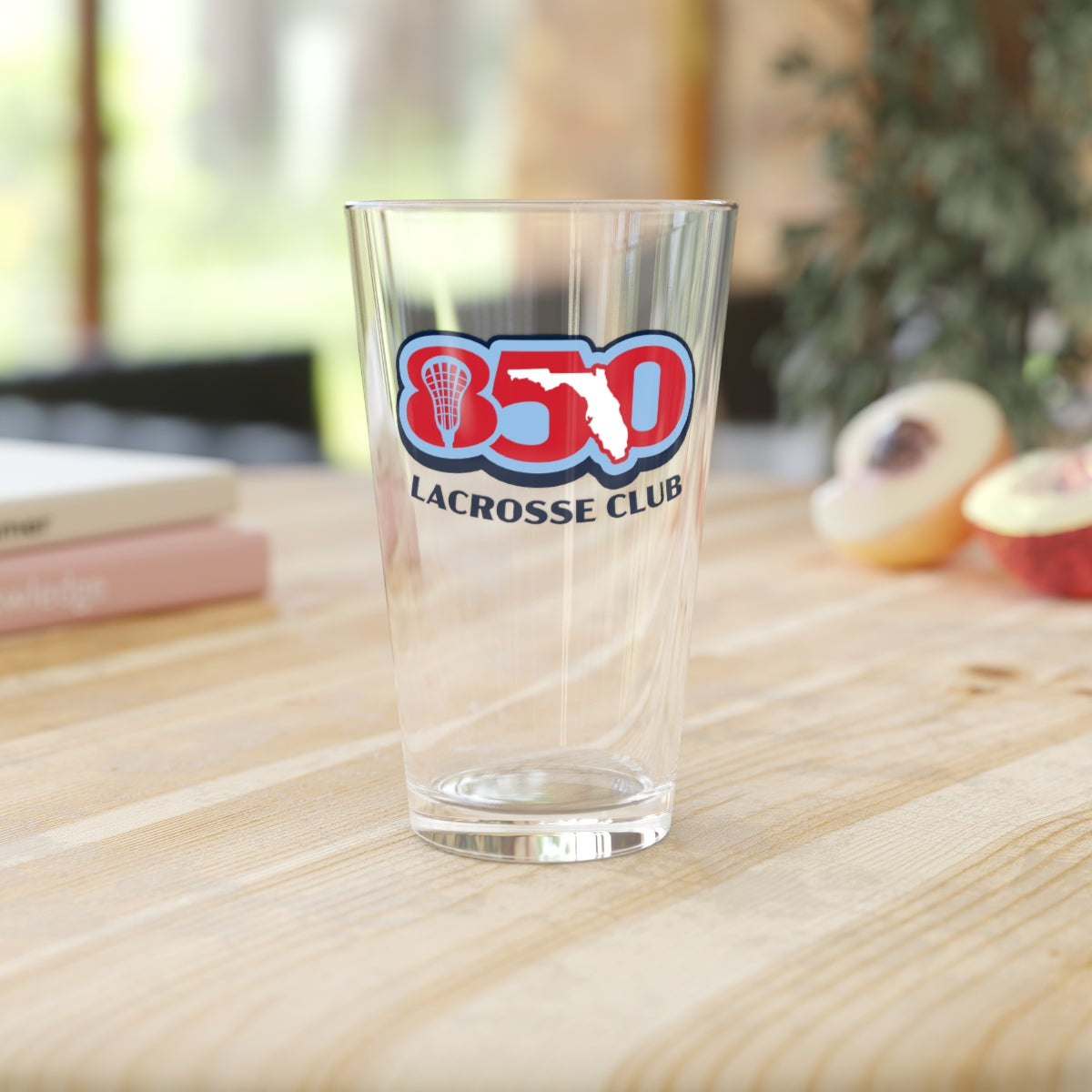 850 Lacrosse Pint Glass (16oz)
