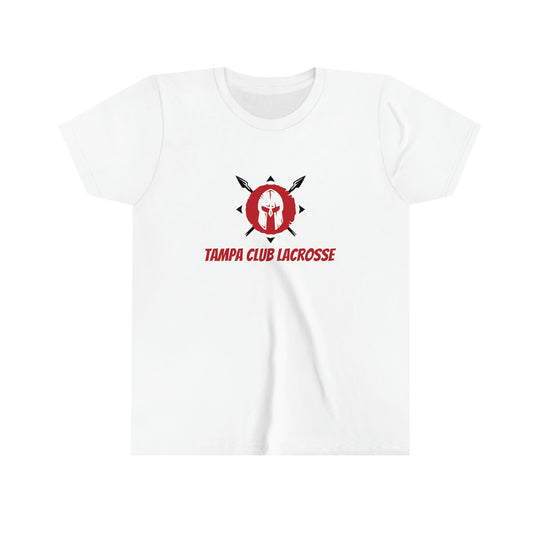 Youth Tampa Club Lacrosse Bella + Canvas Short Sleeve Tee