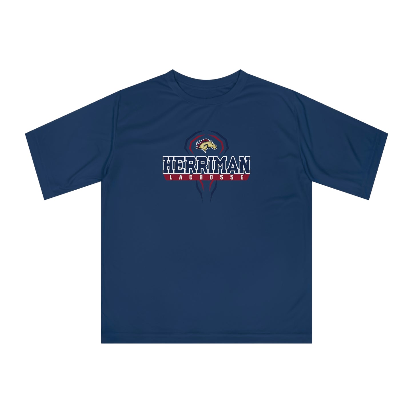 Adult Herriman Lacrosse Team 365 Zone Performance T-shirt