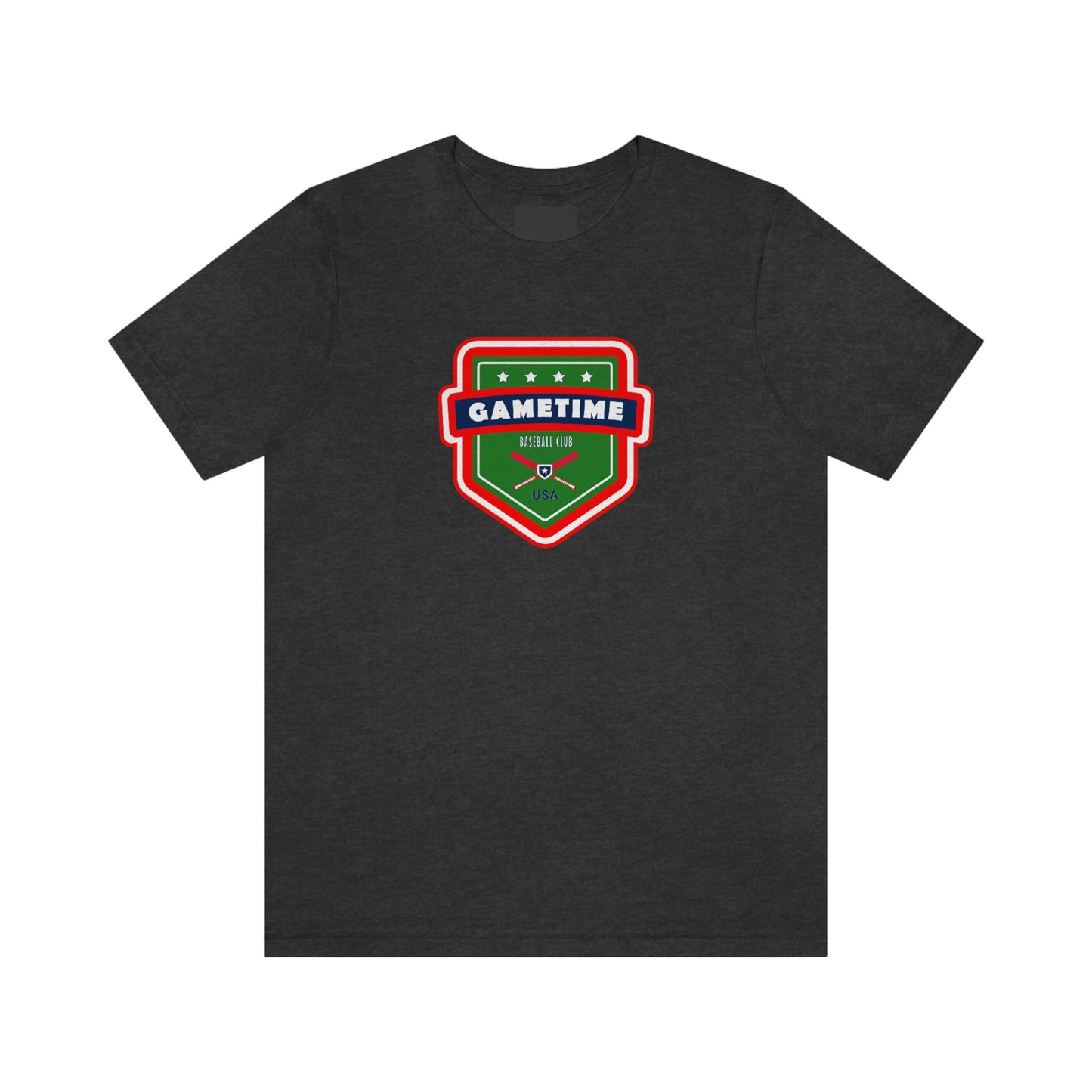 Adult Gametime Baseball Club Bella + Canvas Short Sleeve Cotton Tee