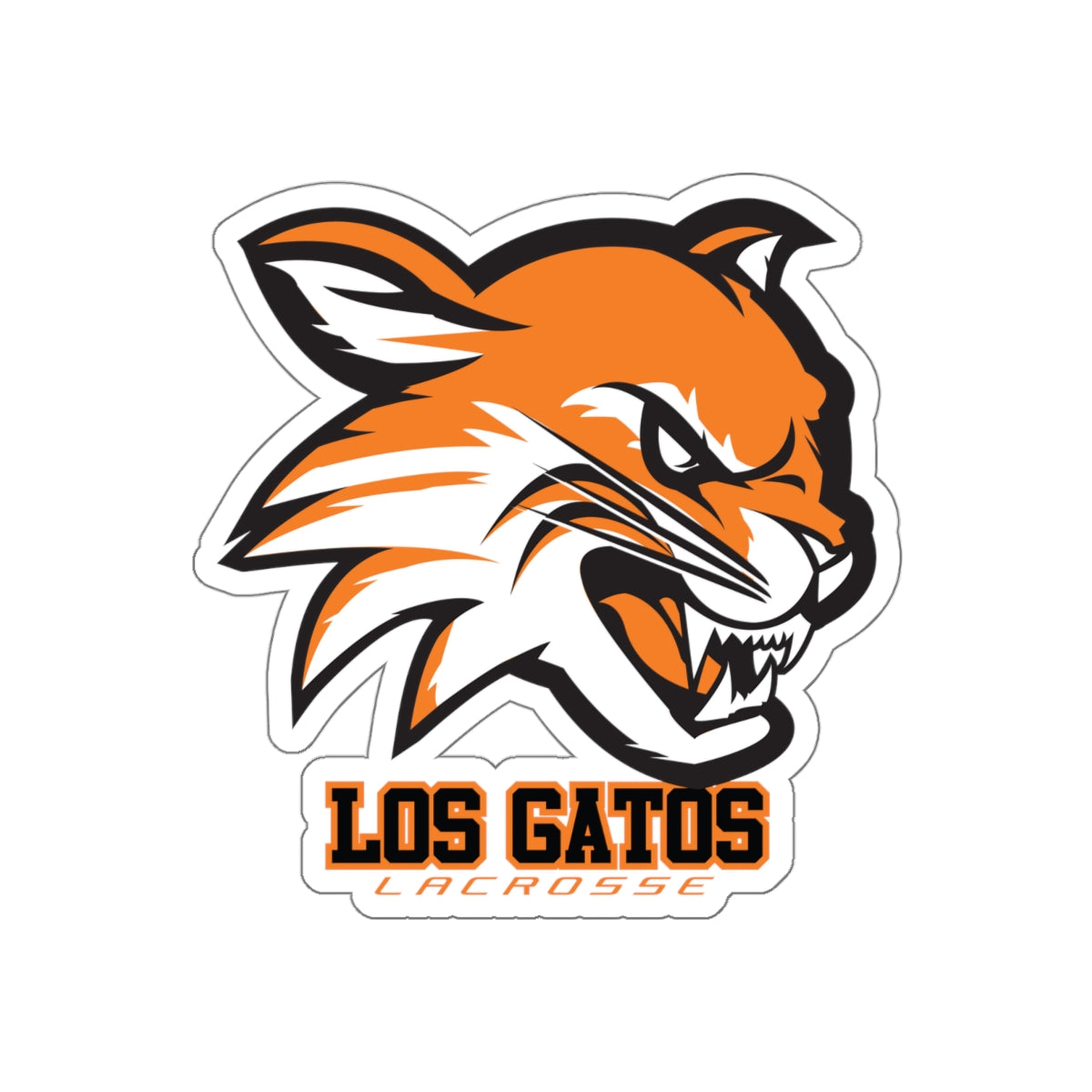 Los Gatos Die-Cut Sticker
