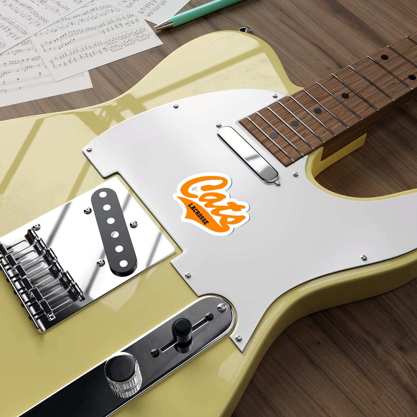 Los Gatos G Lax Die-Cut Sticker
