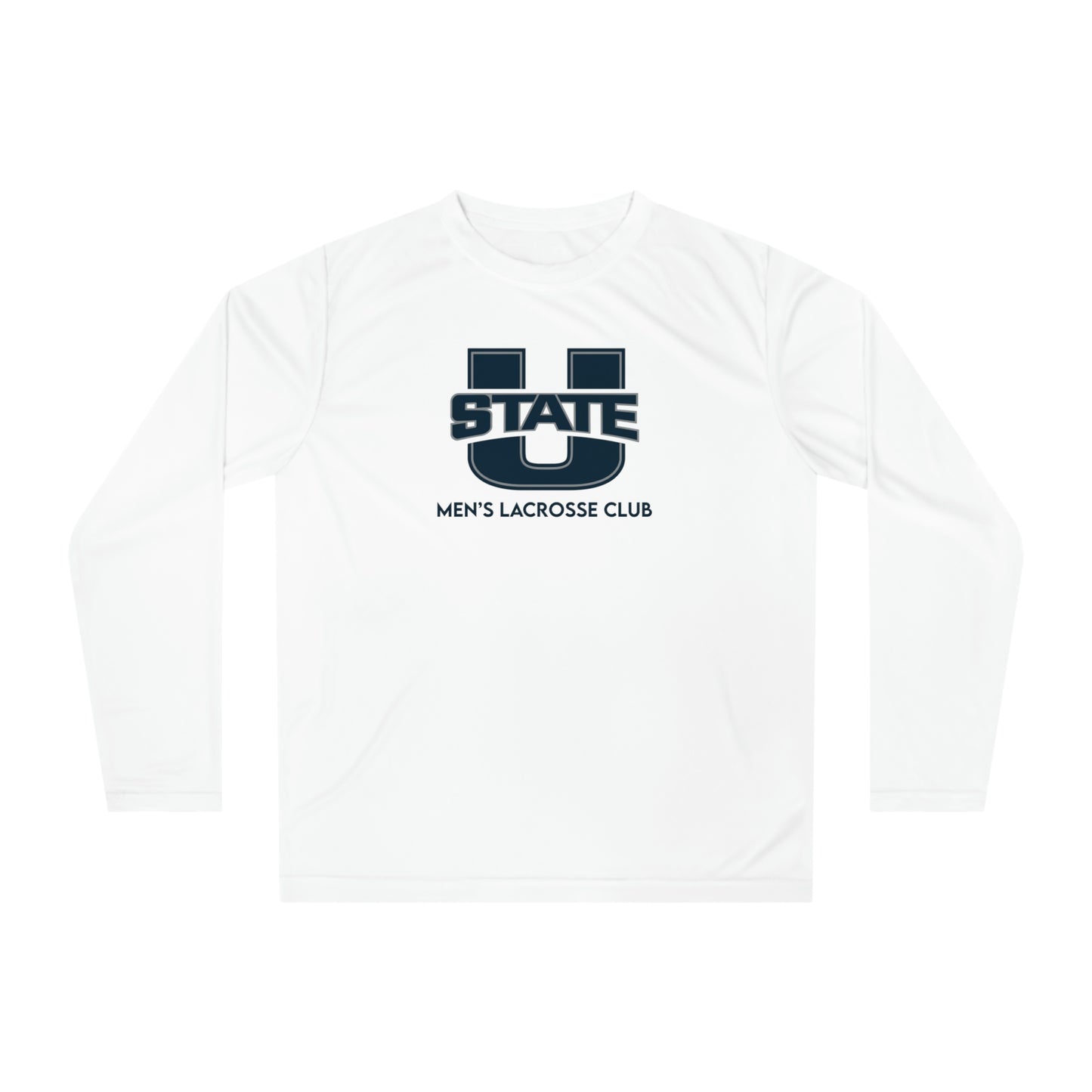 Adult USU Lacrosse Team 365 Performance Long Sleeve Shirt