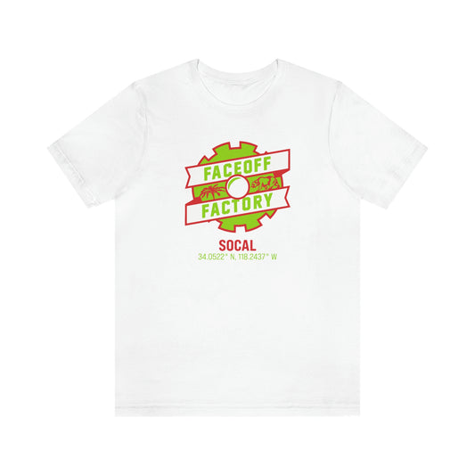 Adult Faceoff Factory Bella + Canvas Short Sleeve Cotton Tee - SOCAL