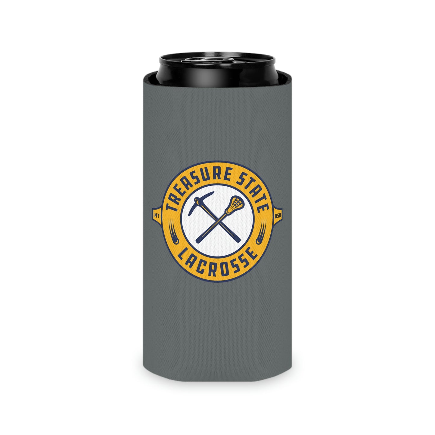 Treasure State Lacrosse Can Cooler 3-pack