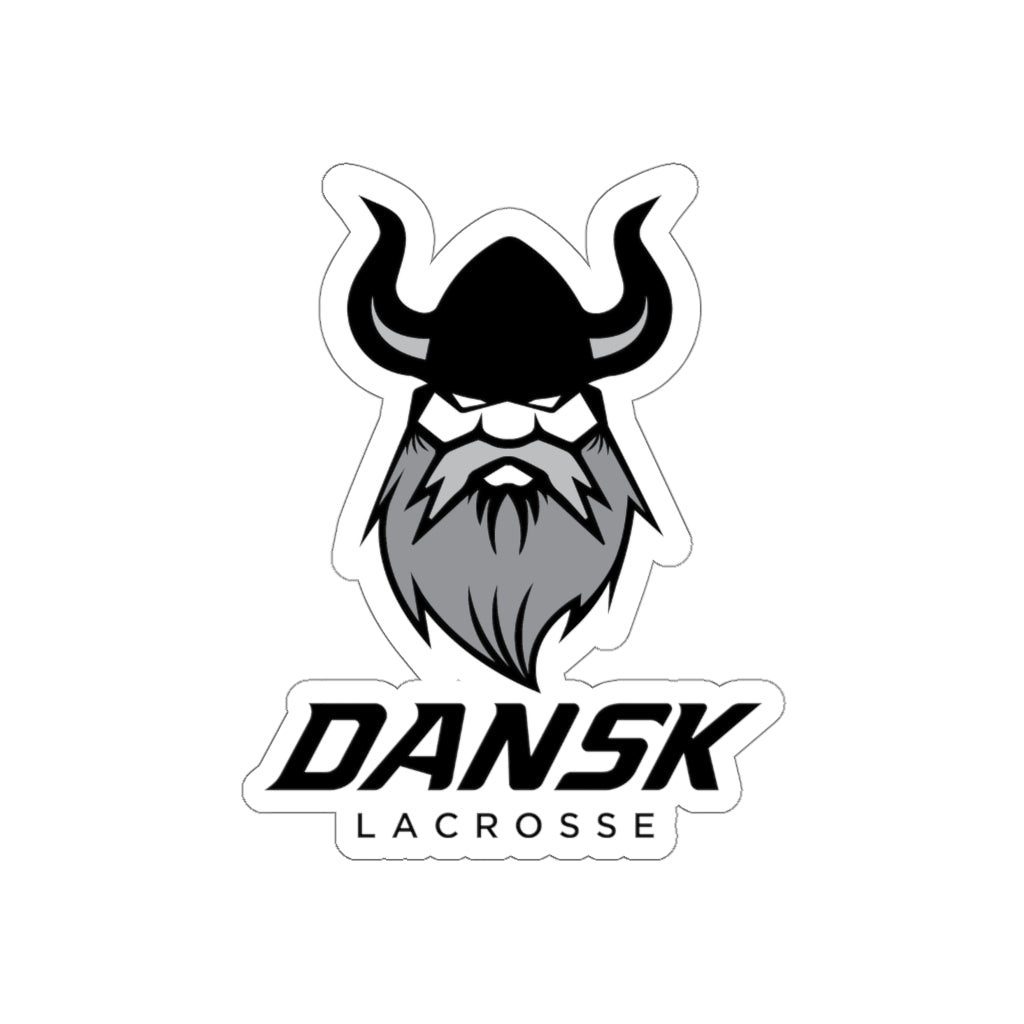 Danish Lacrosse Die-Cut Stickers