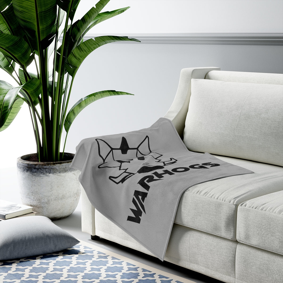 Warhogs BLC Velveteen Plush Blanket