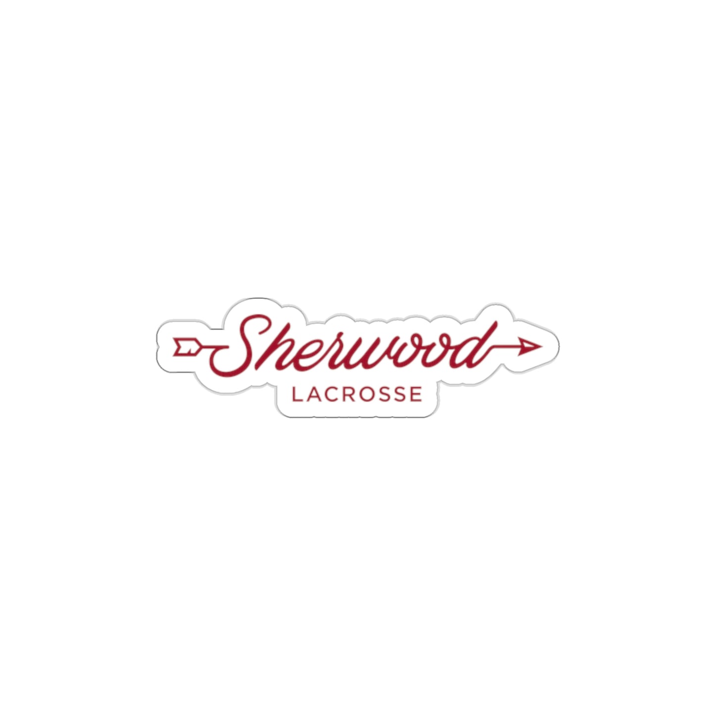 Sherwood Lacrosse Die-Cut Stickers