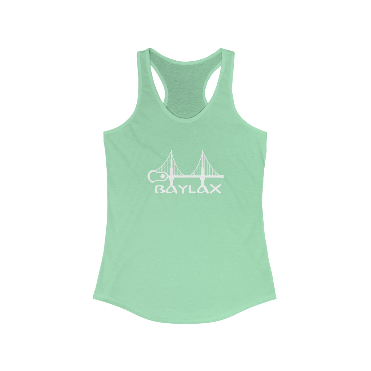 Women's BayLax Next Level Racerback Tank
