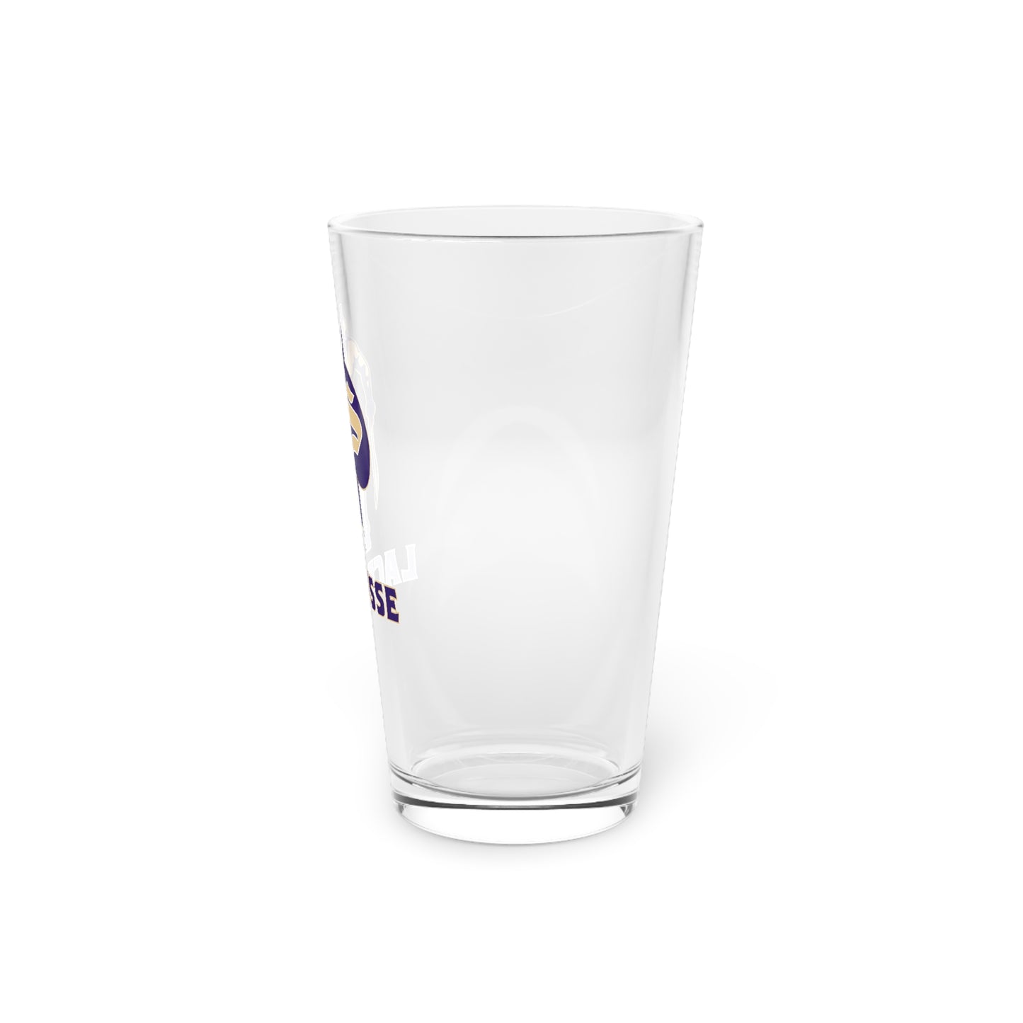 Sumner Spartans Lacrosse Pint Glass - 16oz