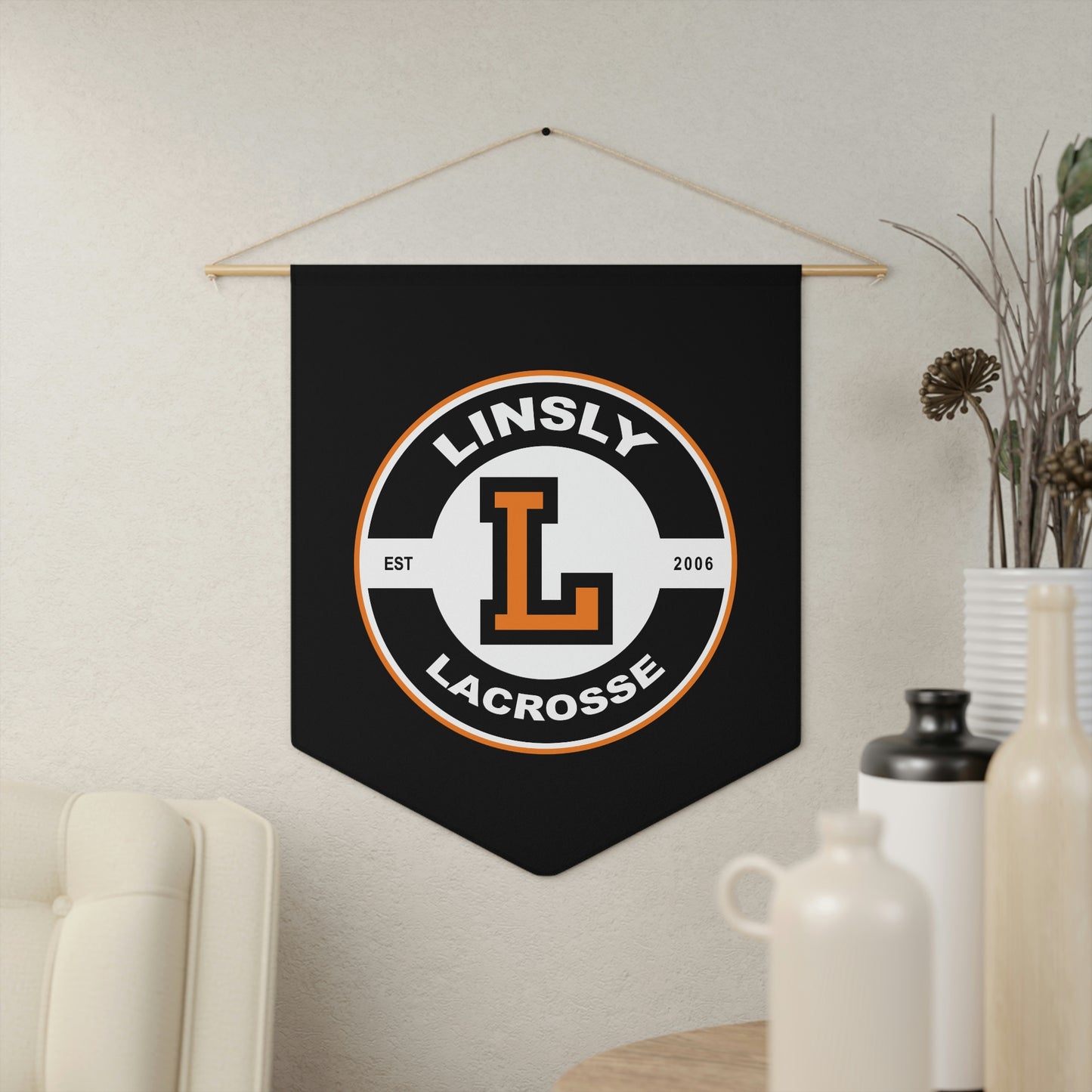 Linsly Lacrosse Pennant