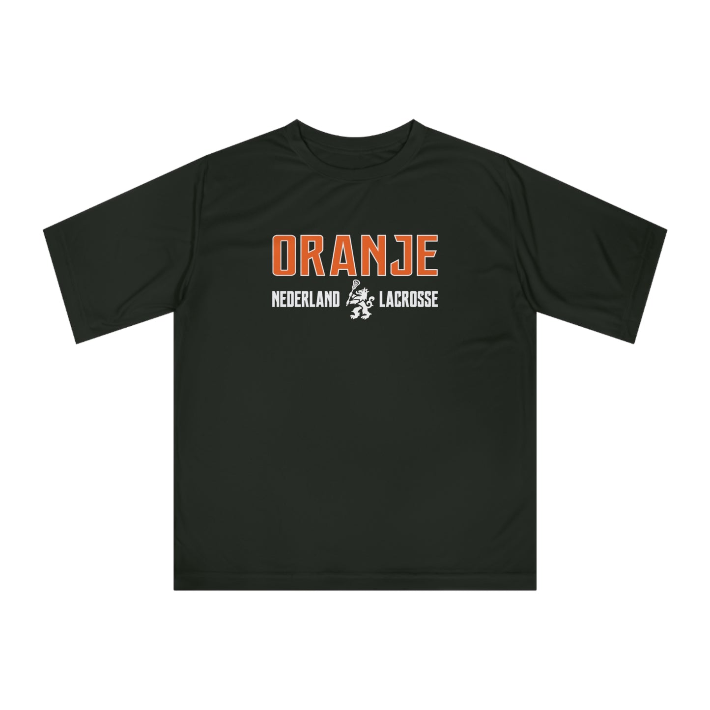 Adult Netherlands Lacrosse Team 365 Performance T-shirt