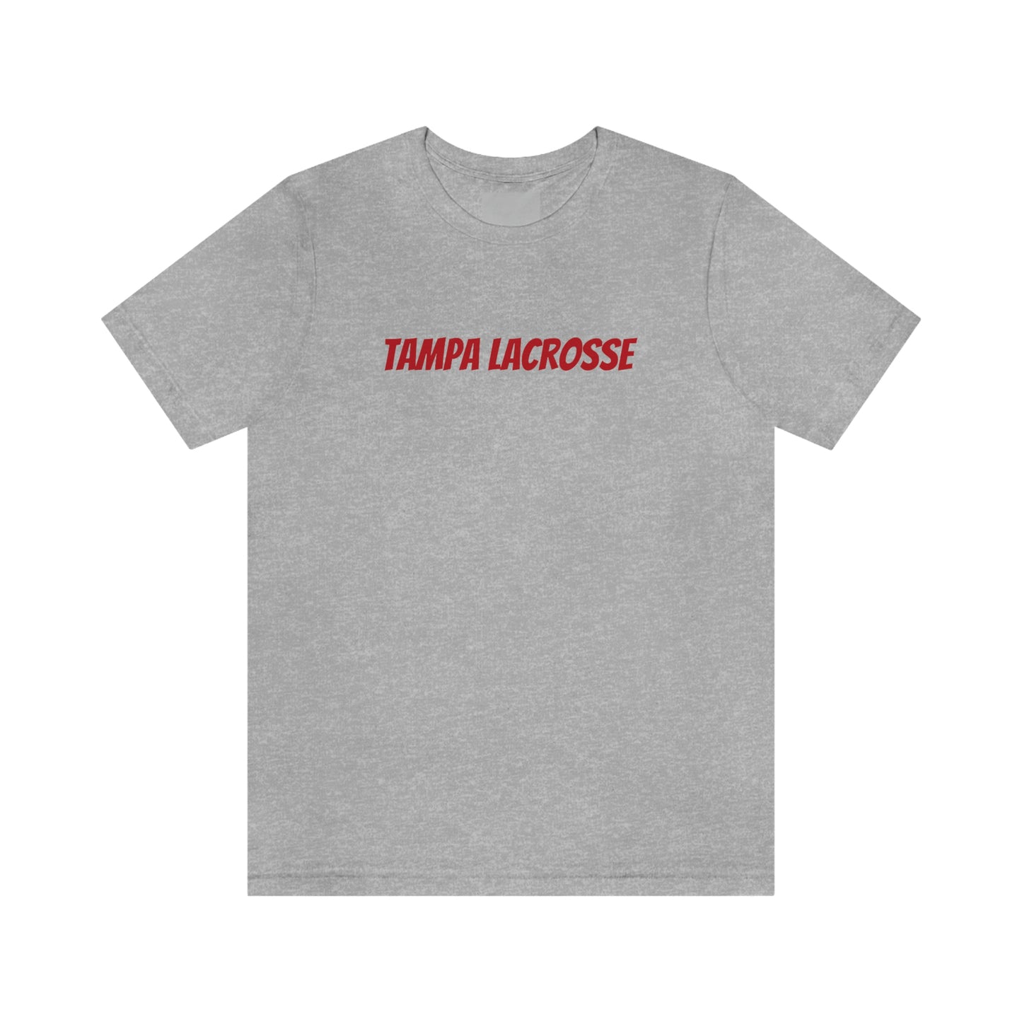 Adult Tampa Club Lacrosse Bella + Canvas Short Sleeve Cotton Tee
