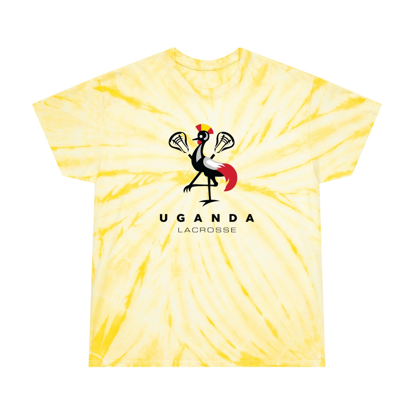 Adult Uganda Lacrosse Tie-Dye Tee
