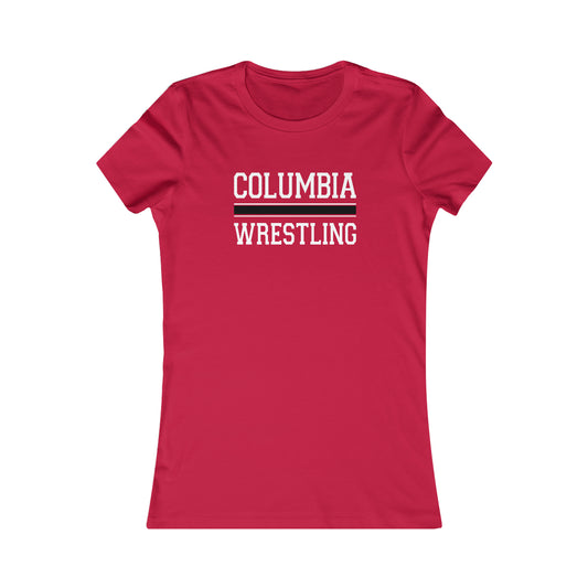 Women's CHS Wrestling Bella + Canvas Short Sleeve Cotton Tee