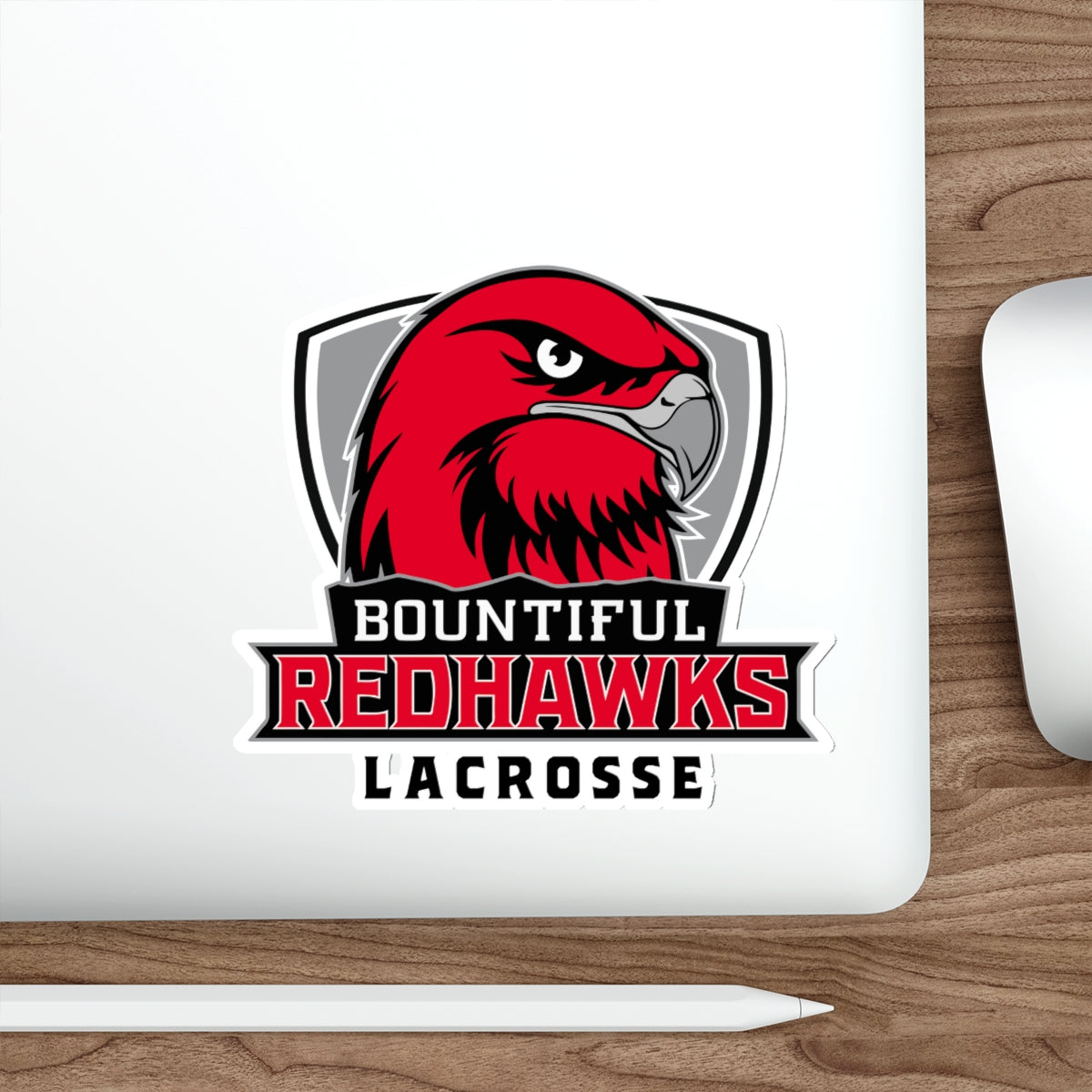 Bountiful Lacrosse Die-Cut Sticker