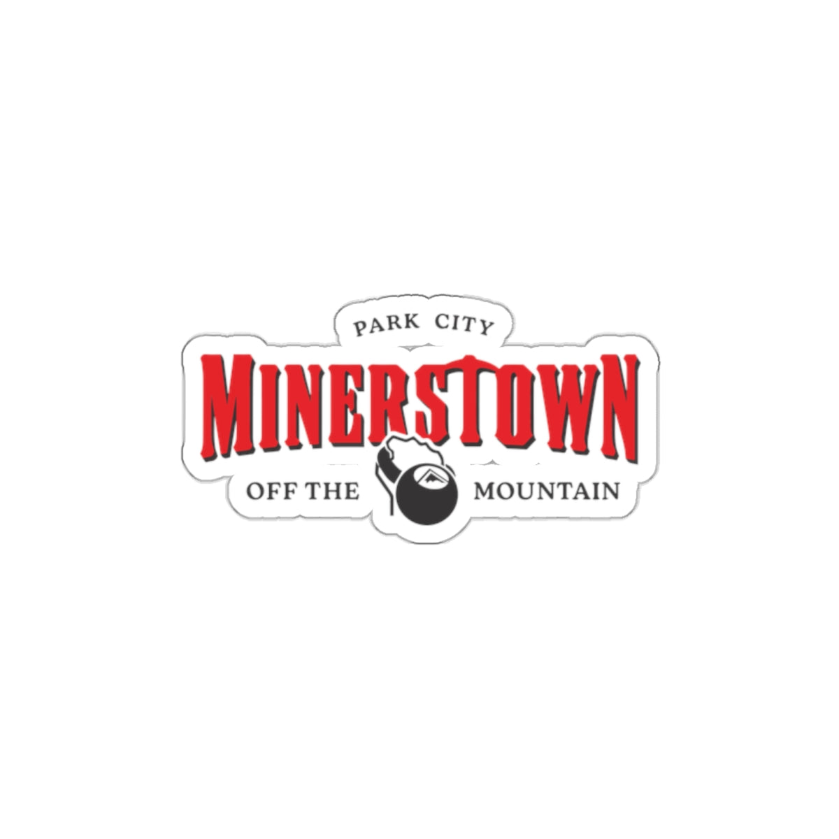 Minerstown Die-Cut Stickers