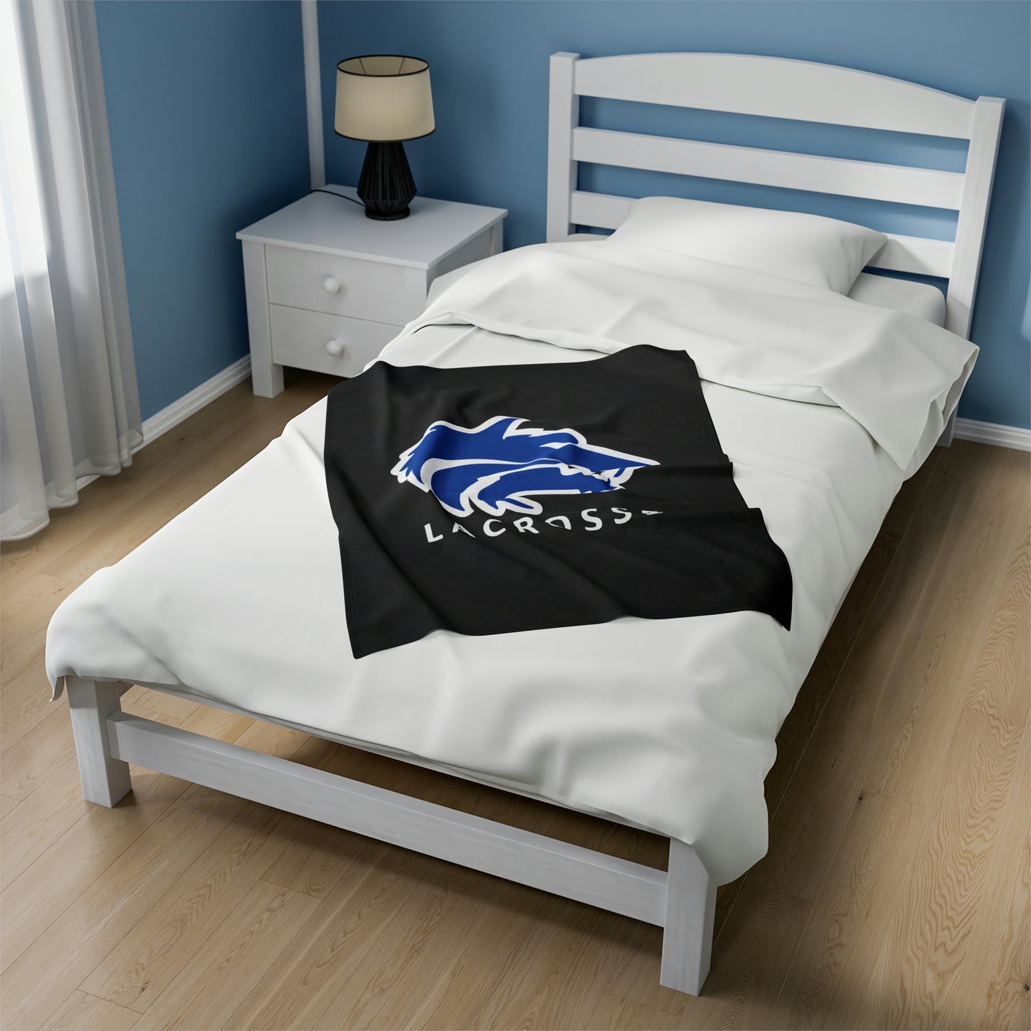 Timberline Lacrosse Velveteen Plush Blanket