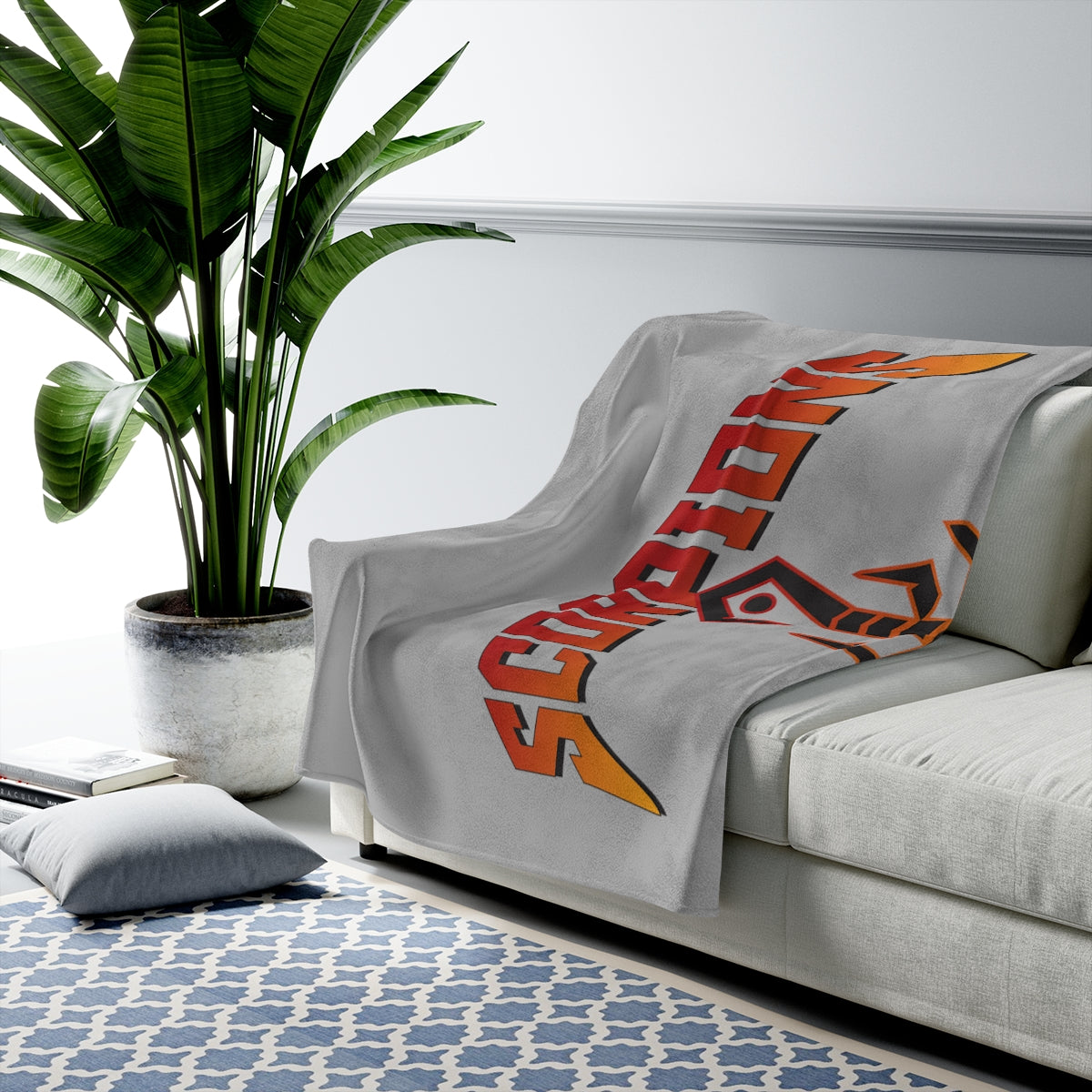 Scorpions LC Velveteen Plush Blanket