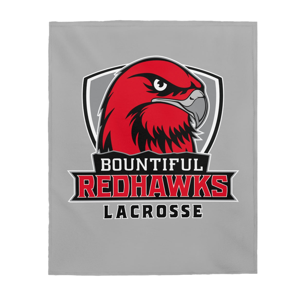 Bountiful Lacrosse Velveteen Plush Blanket