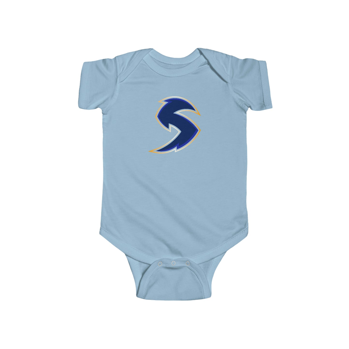 Infant Salt Lake Storm Lacrosse Rabbit Skins Onesie