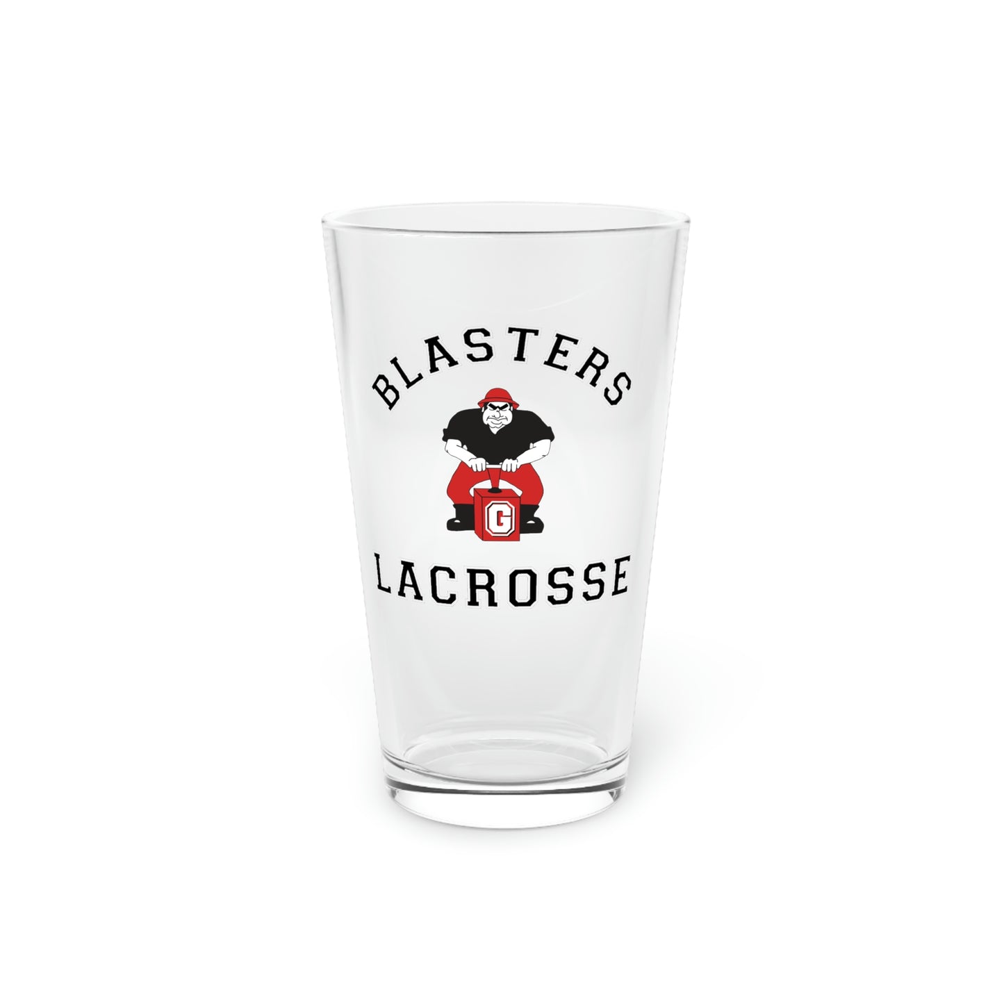 Blasters MS Lacrosse - Pint Glass