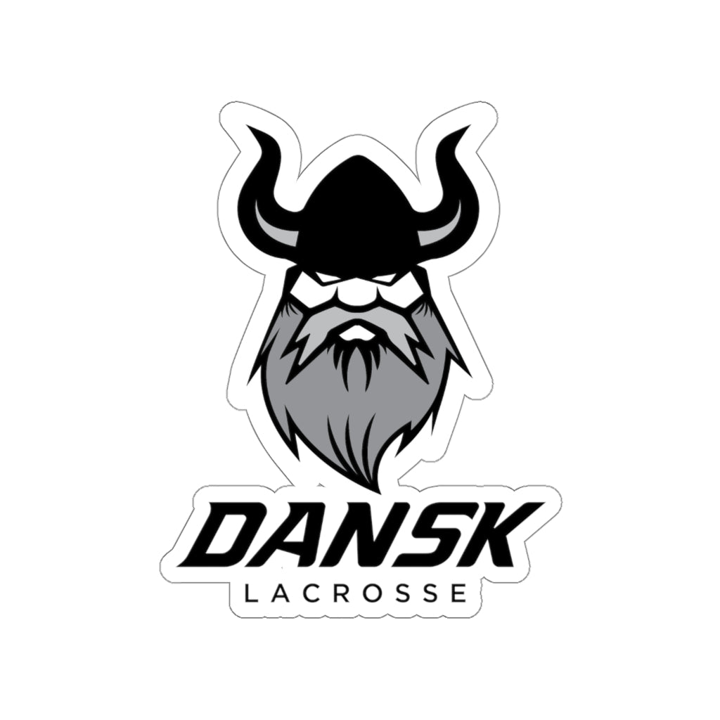 Danish Lacrosse Die-Cut Stickers