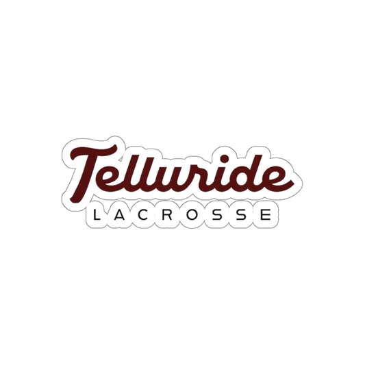 Telluride Lacrosse Die-Cut Sticker