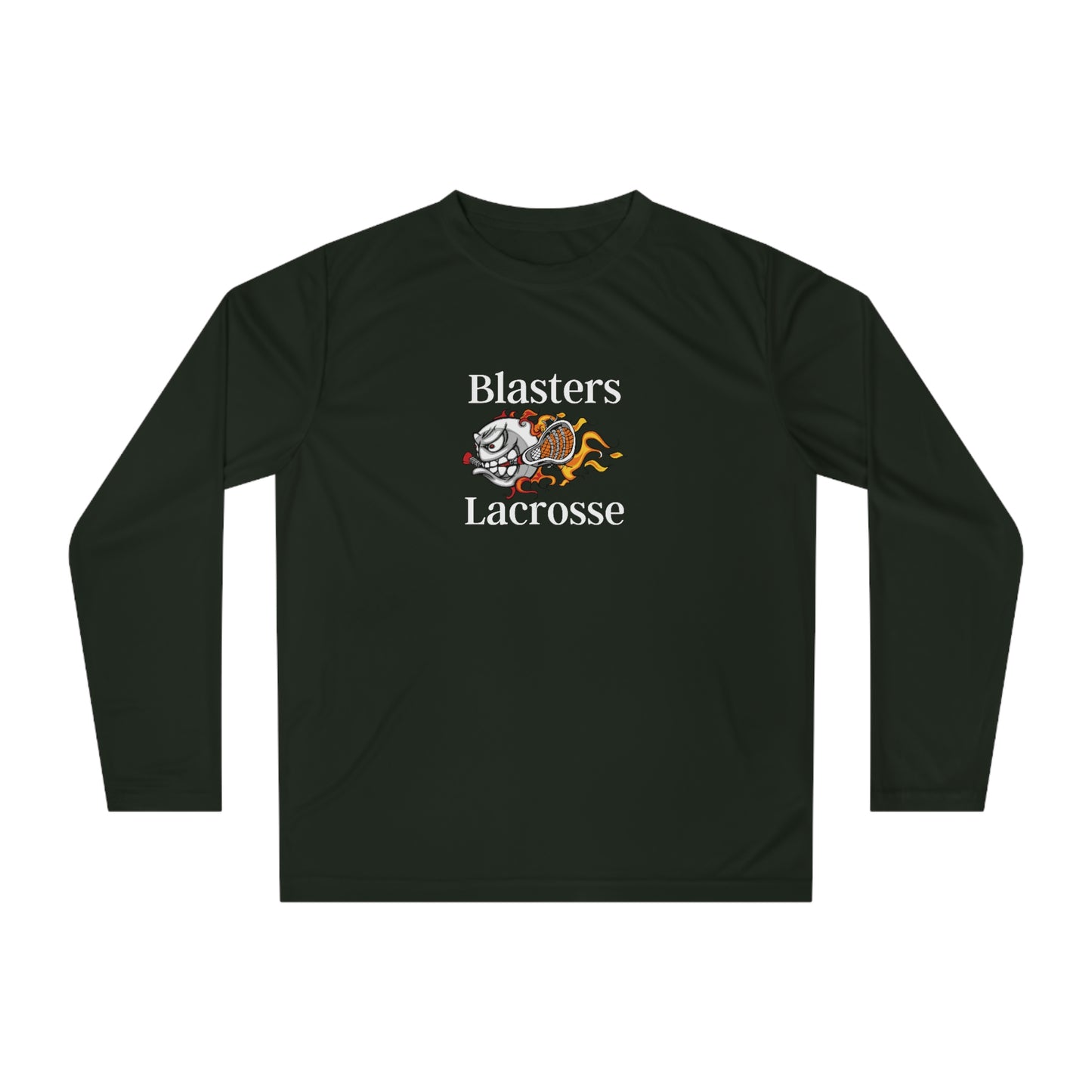 Adult Blasters MS Lacrosse Team 365 Performance Long Sleeve Shirt