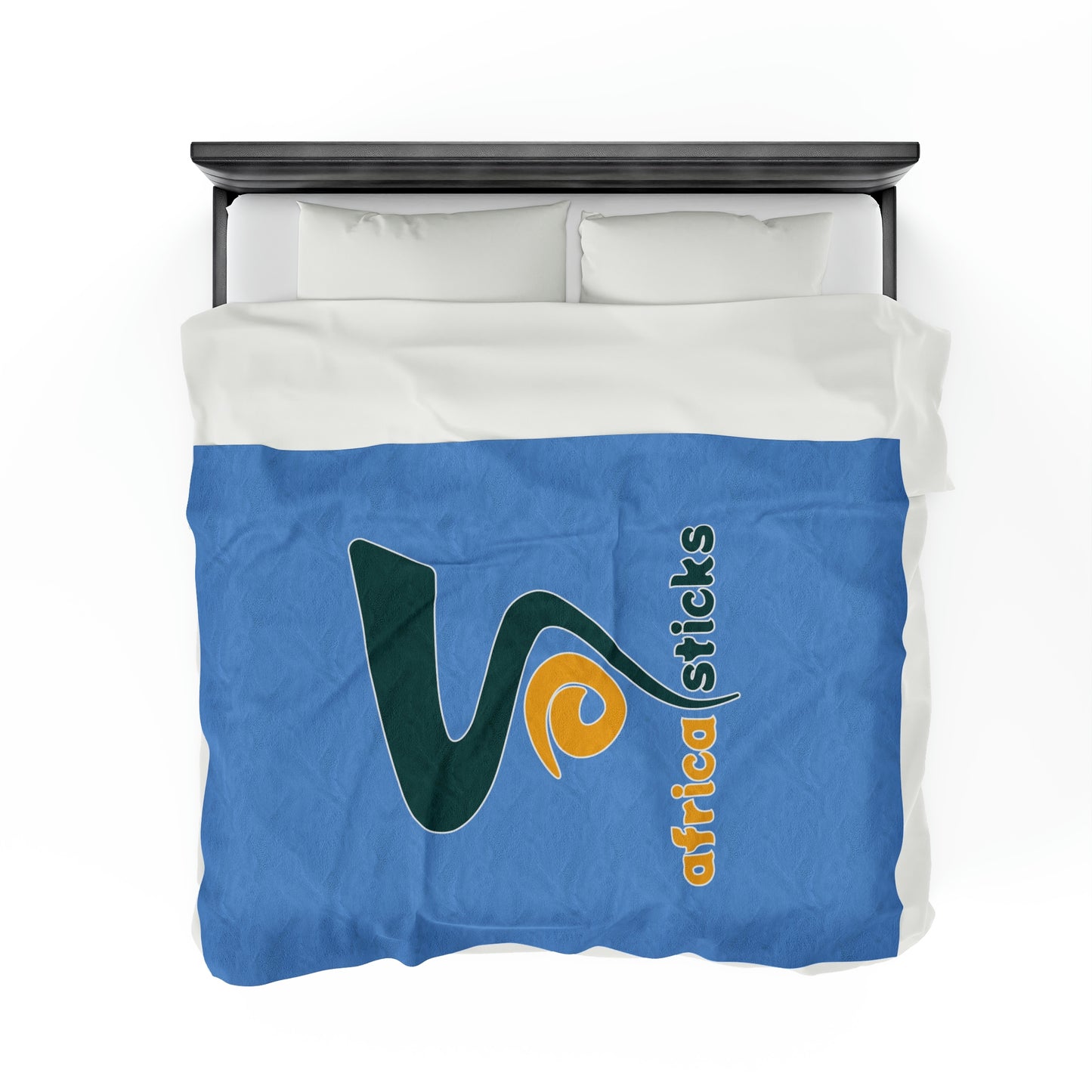 Africa Sticks Velveteen Plush Blanket
