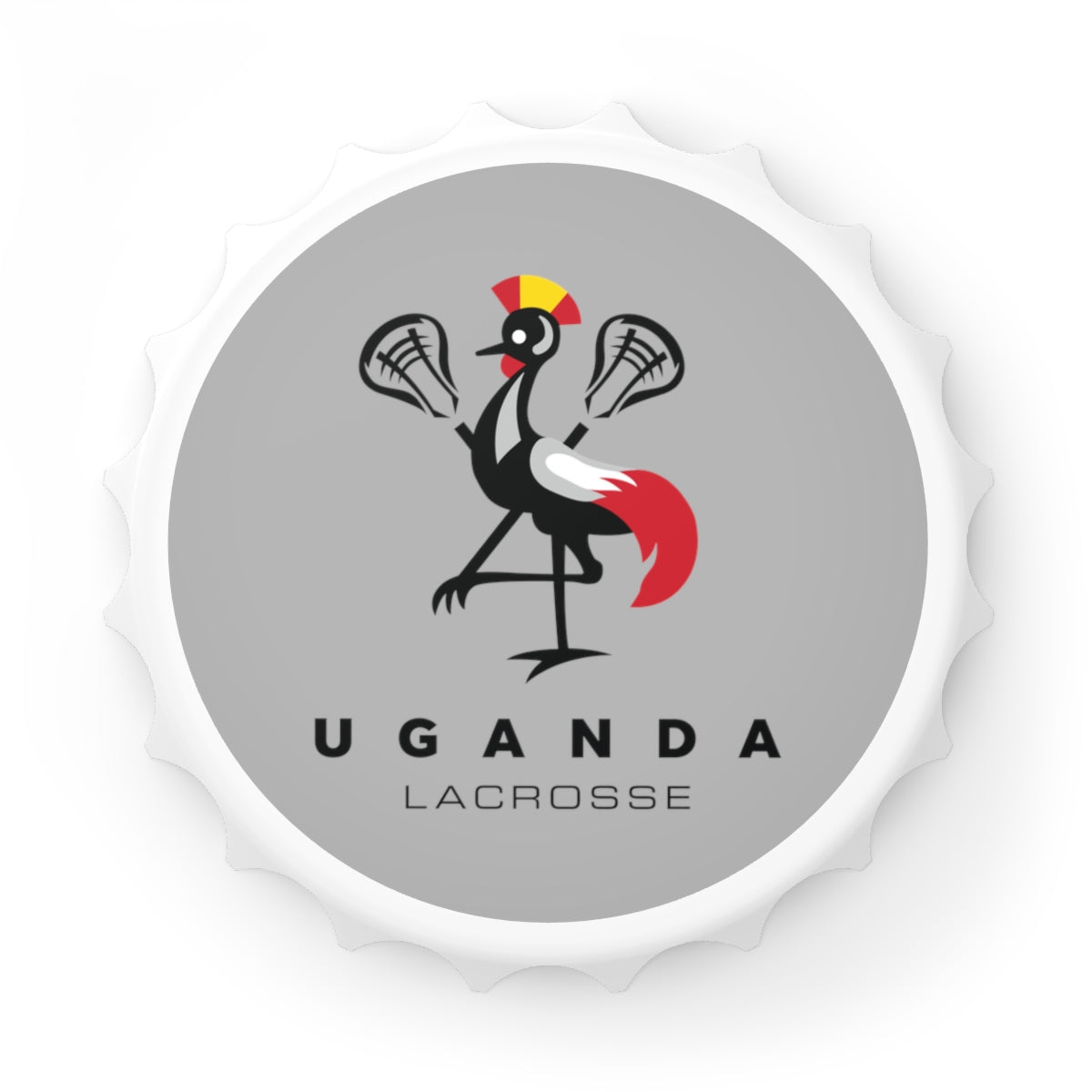 Uganda Lacrosse Bottle Opener
