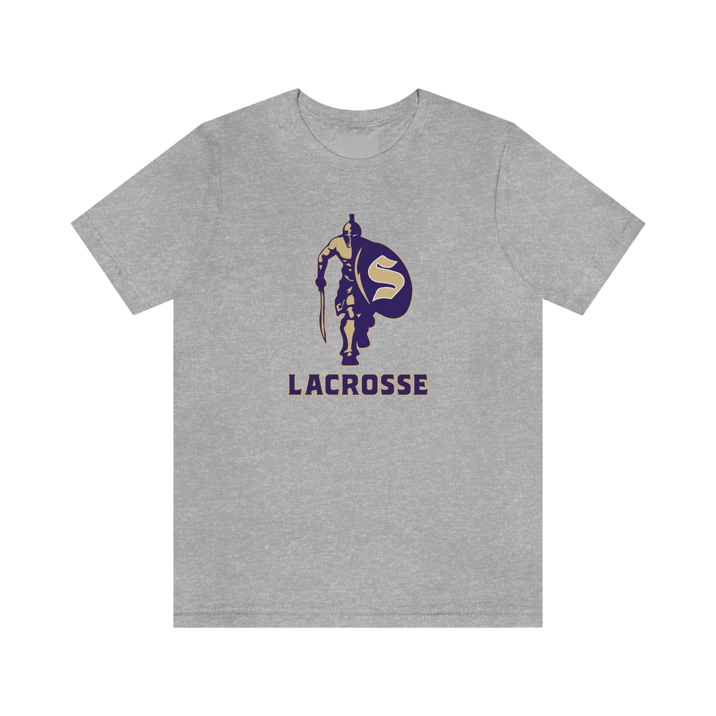 Adult Sumner Spartans Lacrosse Bella + Canvas Short Sleeve Cotton Tee