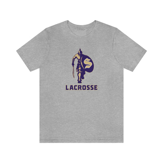 Adult Sumner Spartans Lacrosse Bella + Canvas Short Sleeve Cotton Tee